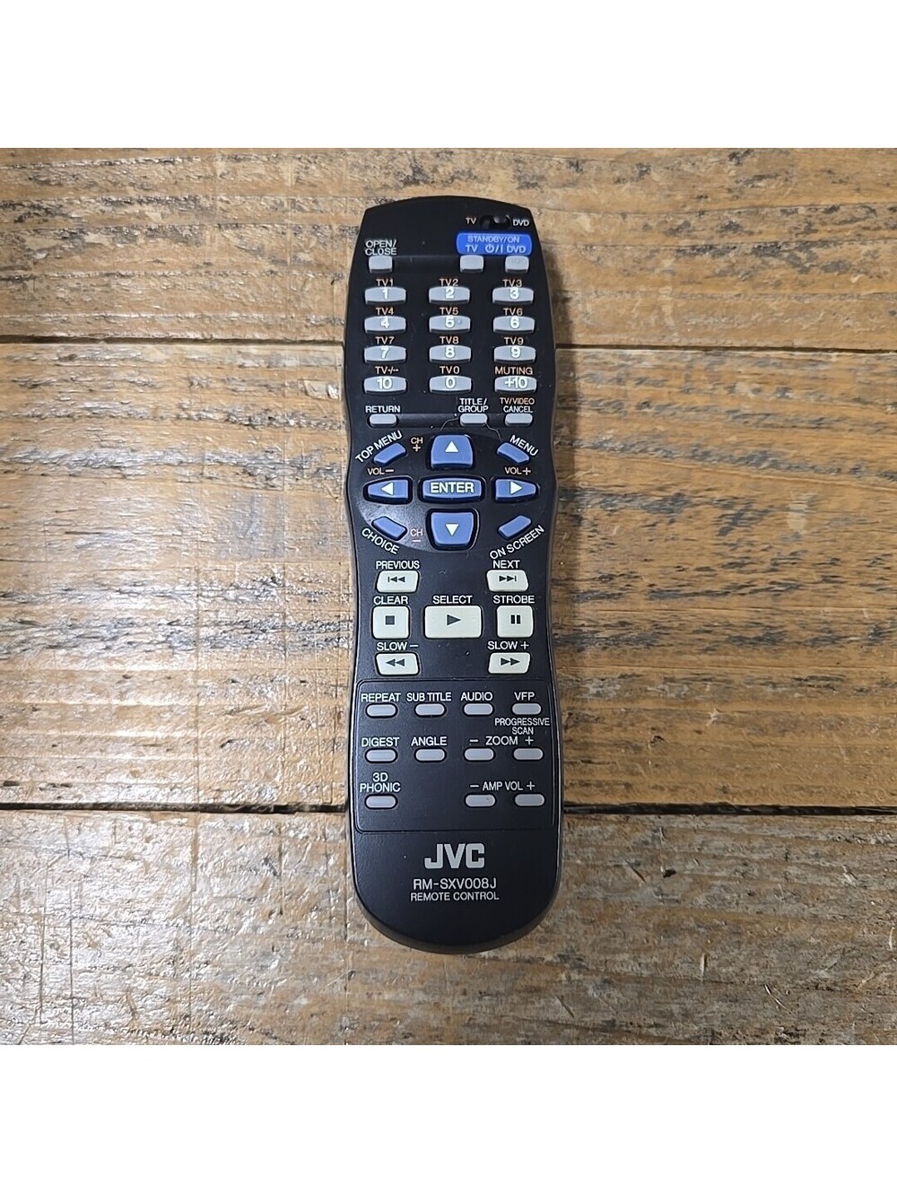 OEM JVC RM-SXV008J Remote Control XVS502SL XVS500BK XV502SL DSTP670DVD